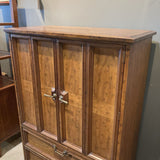 White Of Mebane Italian Provincial Solid Walnut Door Chest FURNITURE 42w20d58h