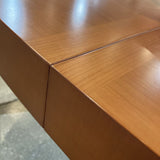 Calligaris Atelier Oval w/ 22" Leaf DINING TABLE 67w39d29h