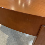 Calligaris Atelier Oval w/ 22" Leaf DINING TABLE 67w39d29h