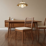 Calligaris Atelier Ladderback DINING CHAIRS 17w17d32h