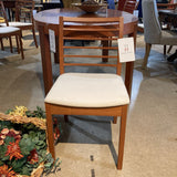 Calligaris Atelier Ladderback DINING CHAIRS 17w17d32h