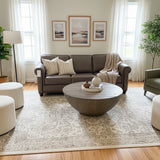 Macy's Three Seat Leather Roll-Arm w/ Nailhead Trim SOFA 82w39d32h