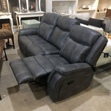 Coaster Conrad 3-Seater SOFA Gray 87.5w41d40h