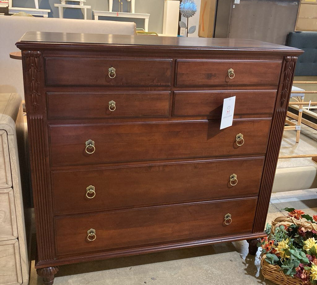 Ethan Allen British Classics Dawson Highboy DRESSERS/CHESTS 52w20d49.5h