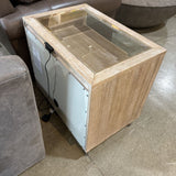 ASPENHOME Maddox Biscotti 1-Drawer NIGHTSTAND 27w18d26h