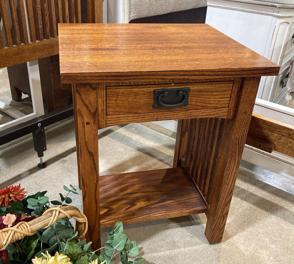 Michael's For Restoration Hardware Mission Style 1-Drawer NIGHTSTAND 21w18.5d26h