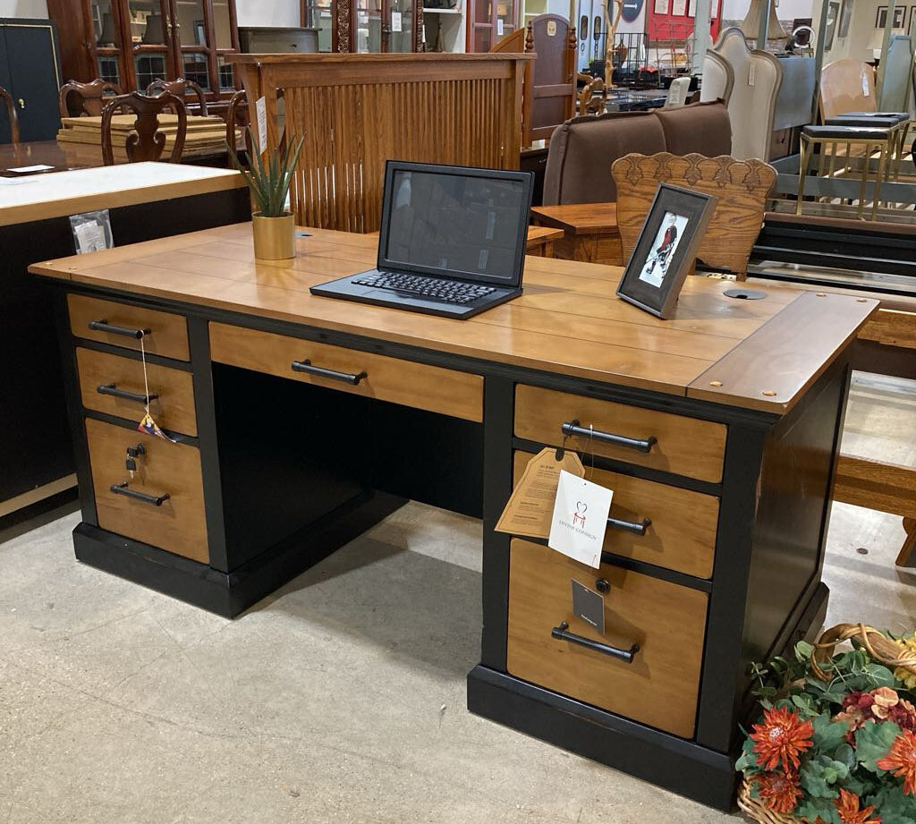 Martin Furniture Toulouse Executive Desk DESKS 68w30d30h