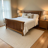 Michael's For Restoration Hardware Mission Style Oak Queen Bed BEDS 69w87d48h