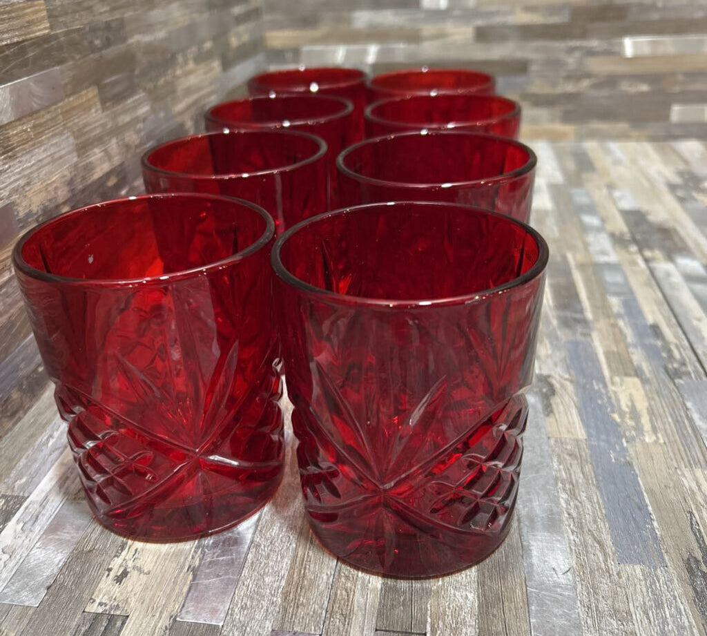 8pc Set Godinger Old Fashioned Glasses ACCESSORIES 3.5d4h