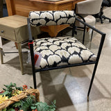 Arteriors Home Barbana Chair Ocelot Embroidery CHAIR 21.5w22.5d27h