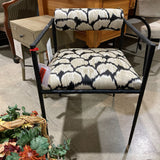 Arteriors Home Barbana Chair Ocelot Embroidery CHAIR 21.5w22.5d27h