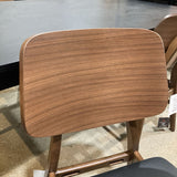 Hoft Home Anders DINING CHAIRS Black/Walnut 18.5w23d32h