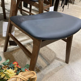 Hoft Home Anders DINING CHAIRS Black/Walnut 18.5w23d32h