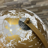 Decorative Globe ACCESSORIES Gold/White 12.5d