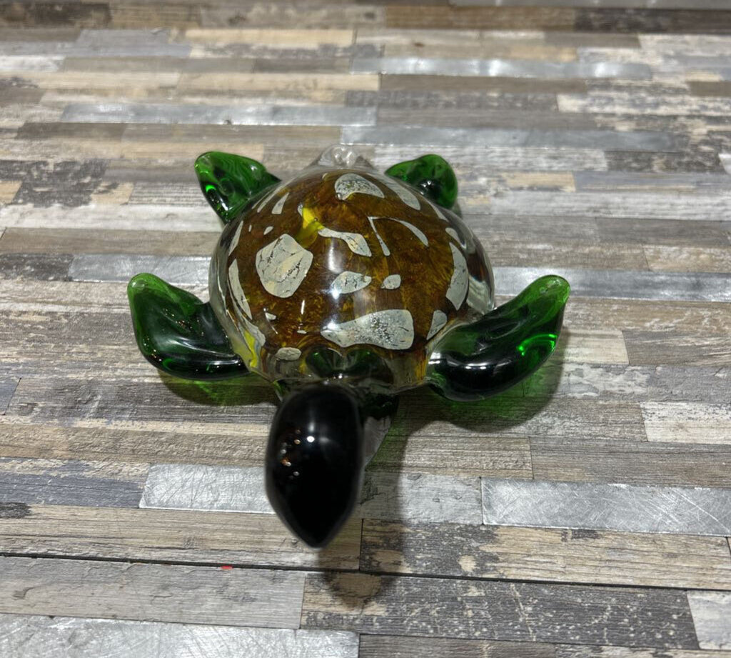 Murano Glass Turtle Figurine ACCESSORIES 5w7d2h