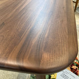 Casterly Vincent DINING TABLE Walnut 71w36d30h