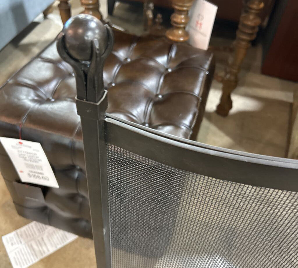 Pilgrim Craftsman Bowed Fireplace Screen FURNITURE 40x32