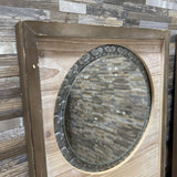 2pc Set Isandro Metal Mirrors MIRRORS 12x32