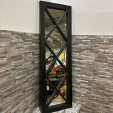 Windowpane Wood Wall Mirror MIRRORS 15x49