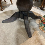 One Kings Lane Round Solid Wood Pedestal DINING TABLE 48d30h