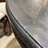 One Kings Lane Round Solid Wood Pedestal DINING TABLE 48d30h
