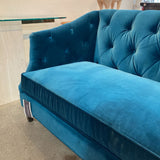 Universal Furniture Camby SOFA Teal 85w37d34h