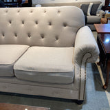 Kieran Traditional Roll-Arm SOFA Natural 91w39d39h