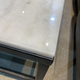 Basset Mirror Co. Whitman Rectangular Marble Top COFFEE/COCKTAIL TABLE 48w32d18h