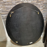 Ornate Gilded Floral Oval Mirror MIRRORS 34x42