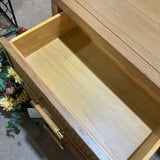 Mesa Cane 3-Drawer NIGHTSTAND 25w16d28h