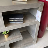ASPENHOME Lifestyle Open Console CONSOLE TABLE Smokey Gray 60w16.5d36h