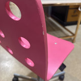 Jules Junior Swivel Desk Chair OFFICE CHAIRS Pink 14w13d30h