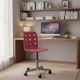 Jules Junior Swivel Desk Chair OFFICE CHAIRS Pink 14w13d30h