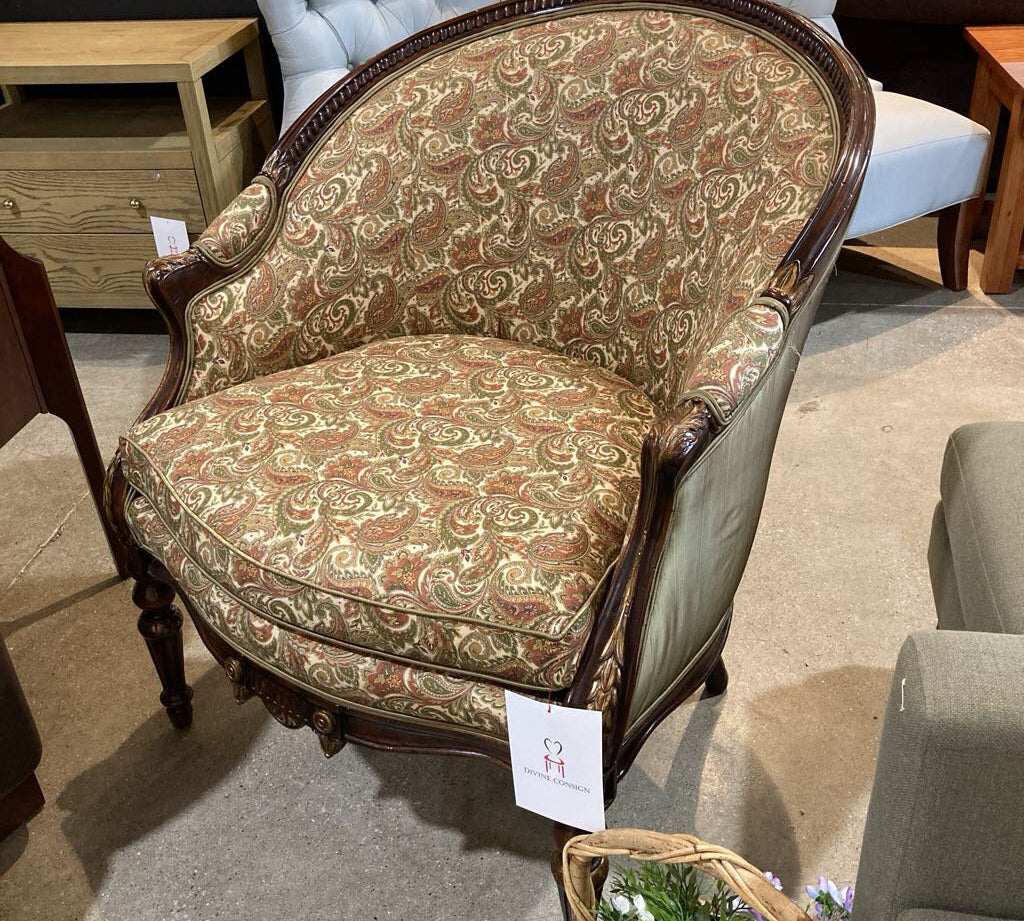 Althorp Baroque Style Claudette Chair CHAIR 31w25d37h