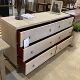Mitchell Gold & Bob Williams Solange 6-Drawer DRESSERS/CHESTS 62w18d34.5h
