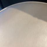 Round Faux Leather & Nail Head OTTOMANS 18d18h