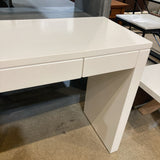 CR Laine Modern 1-Drawer CONSOLE TABLE White 49w16d30.5h
