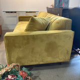 Scandinavian Designs Delphine Velvet SOFA 90w36d31h