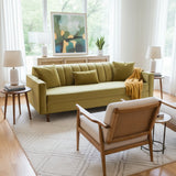 Scandinavian Designs Delphine Velvet SOFA 90w36d31h