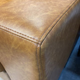 Faux Leather Track Arm SOFA 84w35d26h