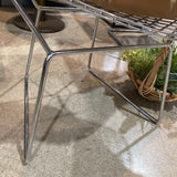 Harry Bertoia Diamond Chair w/ Custom Sheepskin Cushion By Forsyth CHAIR 33w22d32h