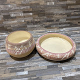 2pc Set Navajo Native American Bowls ACCESSORIES 8d4.5h