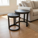 Boswell Rounds Nesting Tables SIDE TABLE 24"d 24'h