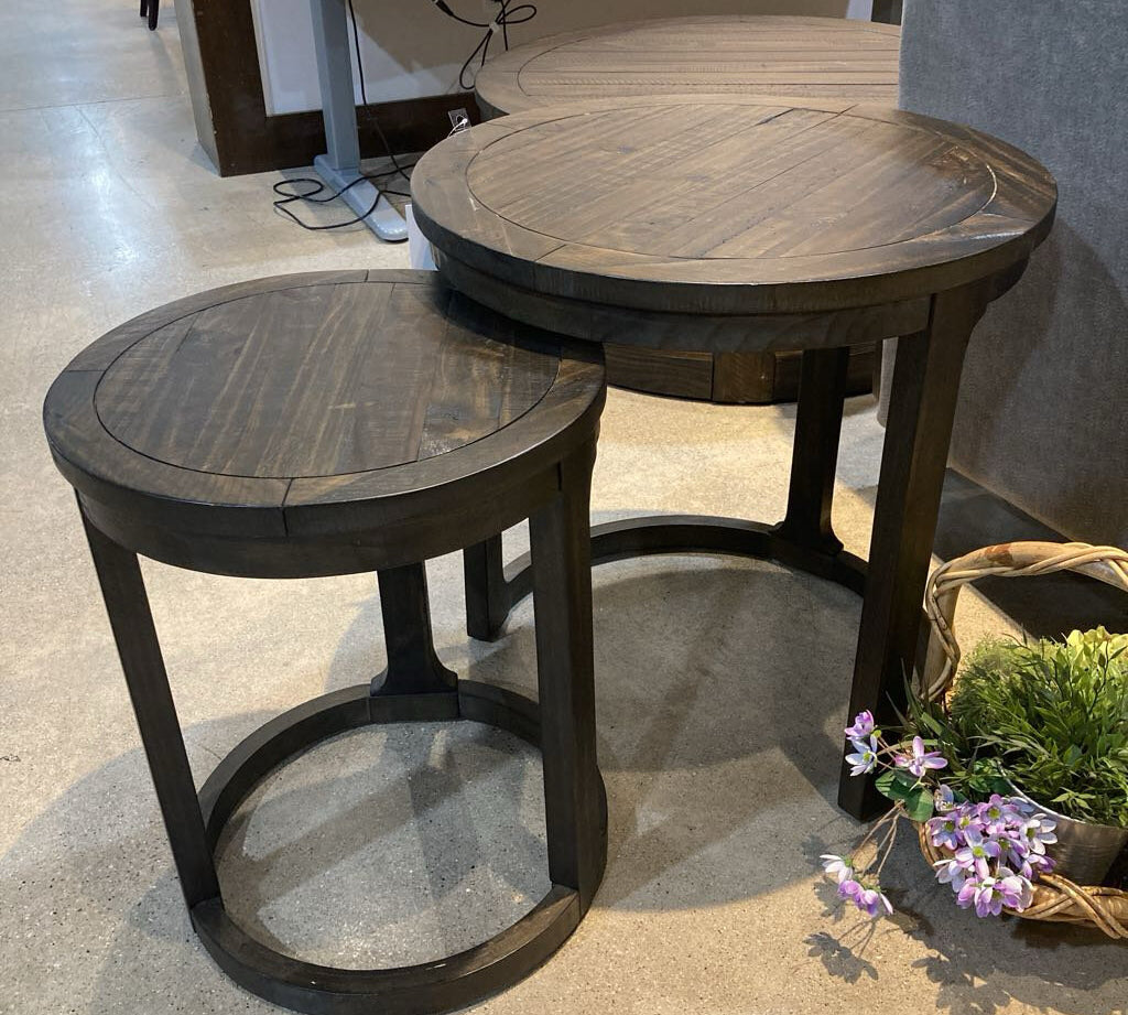 Boswell Rounds Nesting Tables SIDE TABLE 24"d 24'h