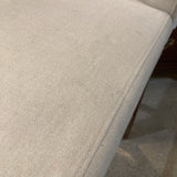 Upholstered Fabric w/ Metal Footrest BAR/COUNTER STOOL 17w18d40h