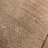 Traditional Fabric Roll-Arm SOFA Brown 88w36d34h