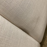 The Jones L-Shape SECTIONAL Performance Linen Weave Pure White 148w80d30h