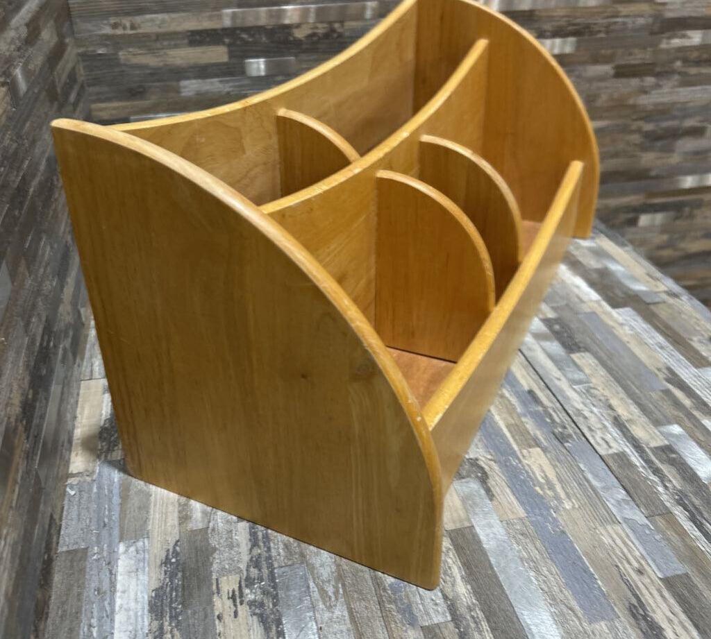 Solid Wood Desk Organizer ACCESSORIES 16.5w7d8h