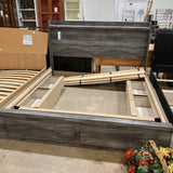 Baystorm King Panel Bed w/ 6 Drawers BEDS 80w86.5d51.5h
