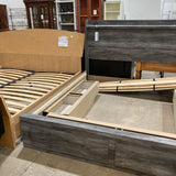 Baystorm King Panel Bed w/ 6 Drawers BEDS 80w86.5d51.5h